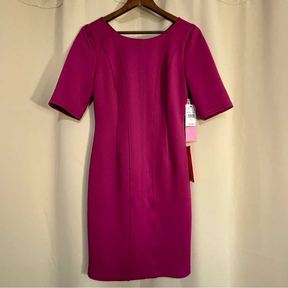 NWT LDT Talia Sheath 3/4 Sleeve Dress Women's Size